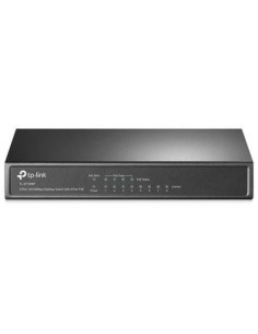 Switch TP-Link SF1008P 8 puertos, RJ-45 10/100 PoE | El Ocio Virtual