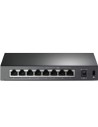 Switch TP-Link SF1008P 8 puertos, RJ-45 10/100 PoE | El Ocio Virtual