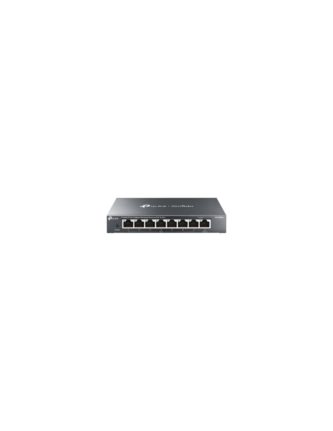 Switch TP-Link TL-RP108GE 8 puertos, RJ-45 10/100/1000 PoE