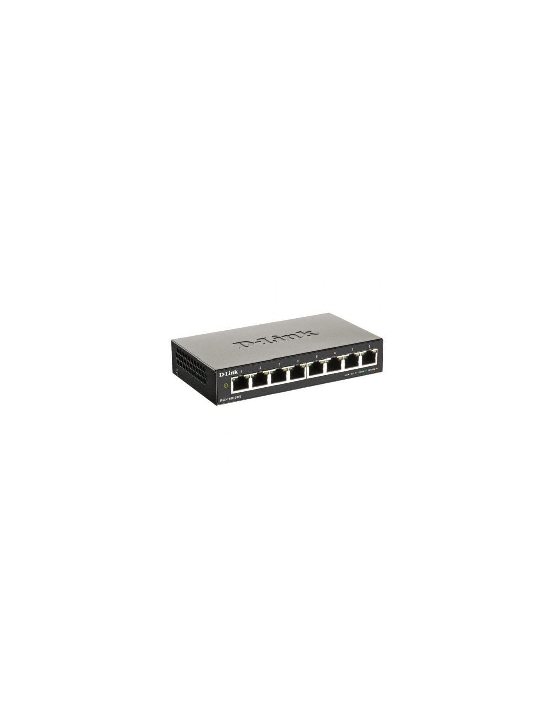 Switch Gestionable D-Link DGS-1100-08V2 8 puertos, RJ-45 10/100/1000