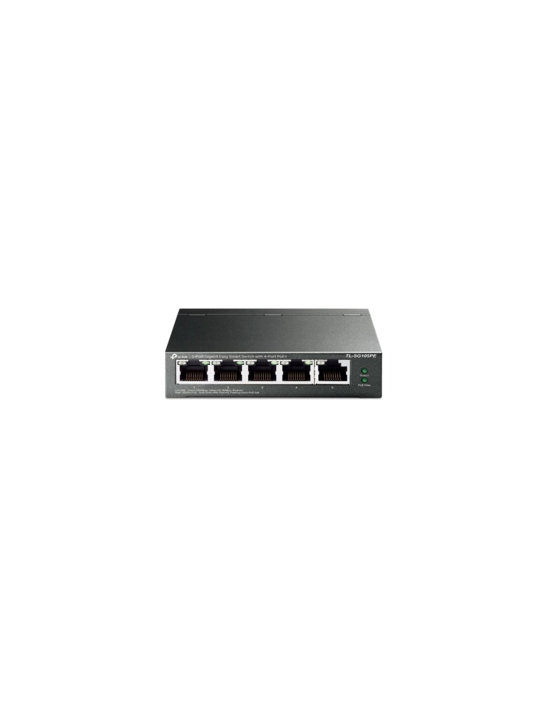 Switch TP-Link TL-SG105PE 5 puertos, RJ-45 10/100/1000 PoE