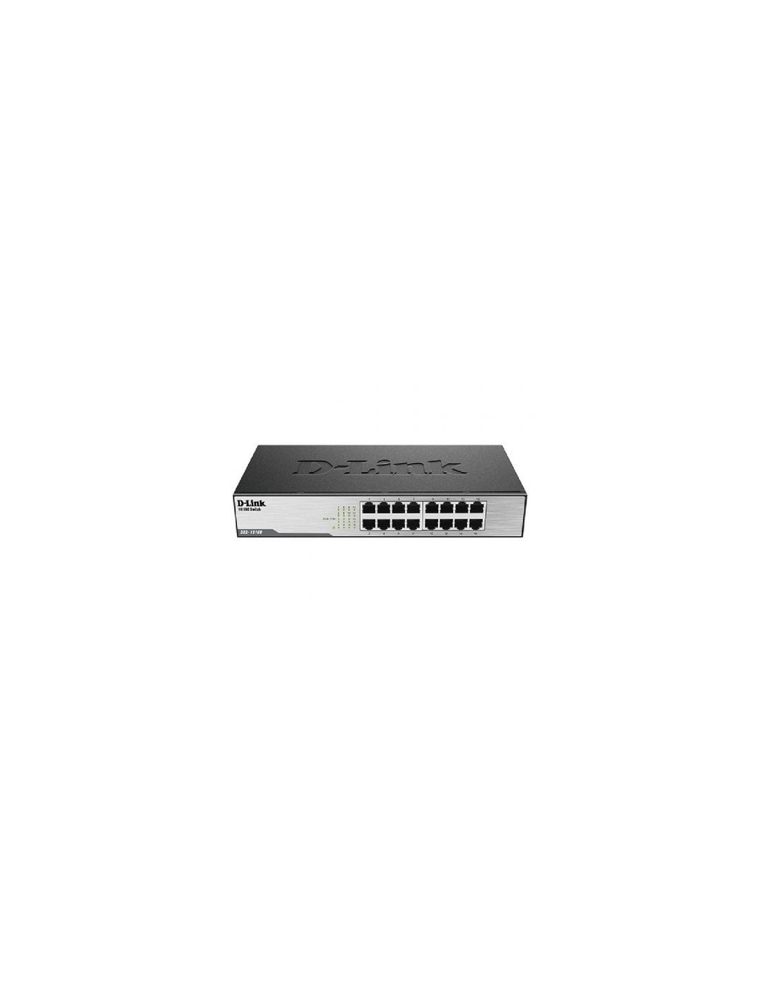 Switch D-Link DES-1016D 16 puertos, RJ-45 10/100 | El Ocio Virtual