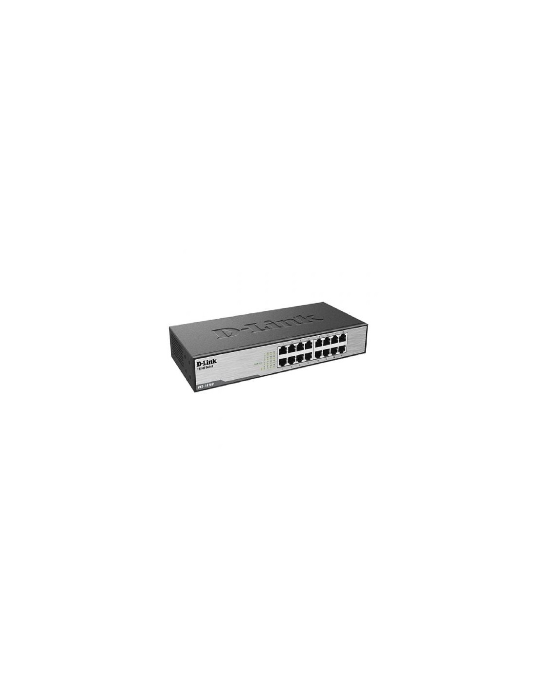 Switch D-Link DES-1016D 16 puertos, RJ-45 10/100 | El Ocio Virtual