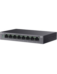 Switch TP-Link LS108GP 8 puertos, RJ-45 10/100/1000, PoE+ 2