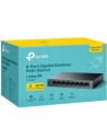 Switch TP-Link LS108GP 8 puertos, RJ-45 10/100/1000, PoE+