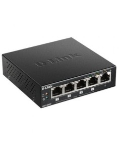 Switch D-Link DGS-1005P 5 puertos, RJ-45 10/100/1000 PoE