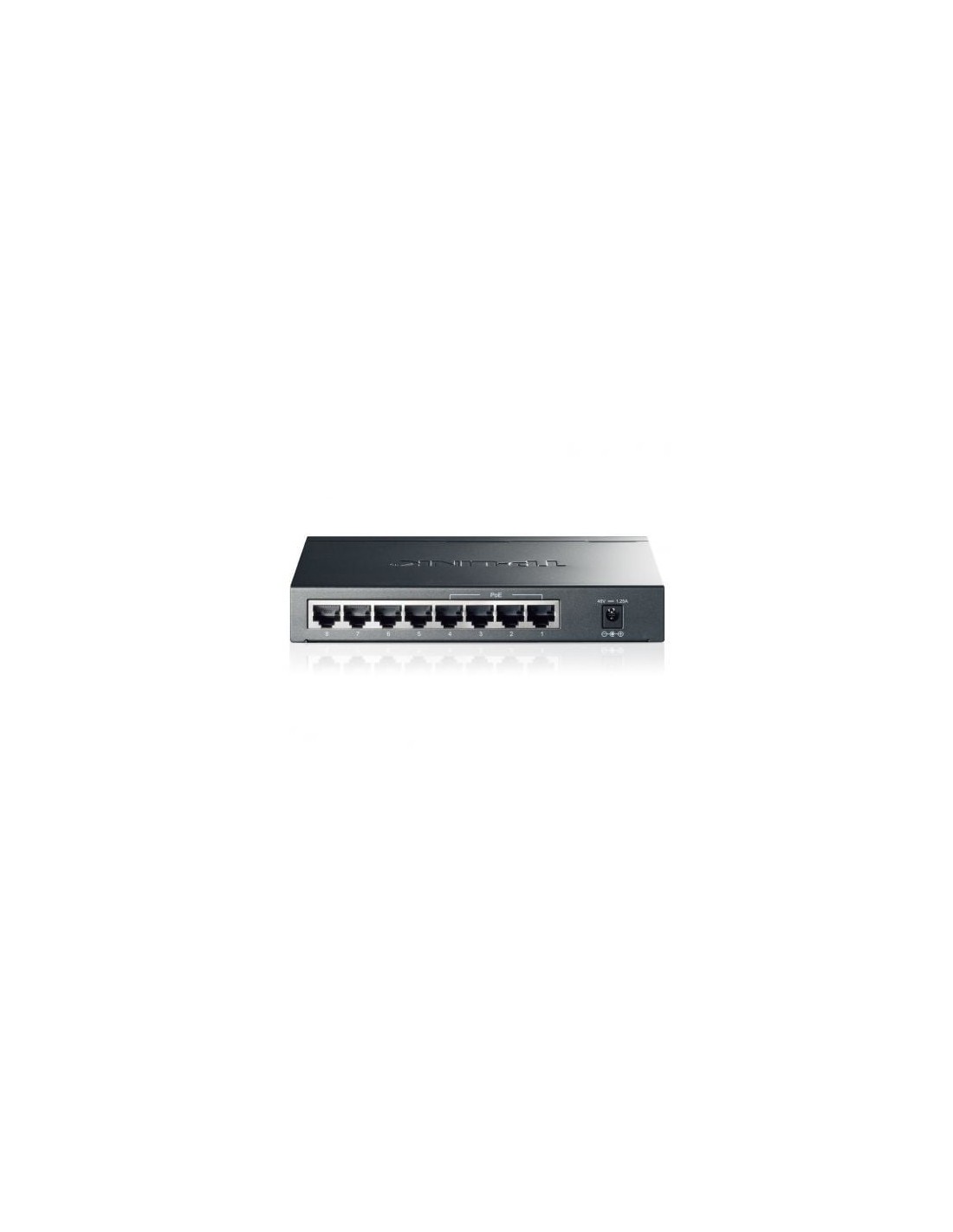 Switch TP-Link TL-SG1008P 8 puertos, RJ-45 10/100/1000 PoE