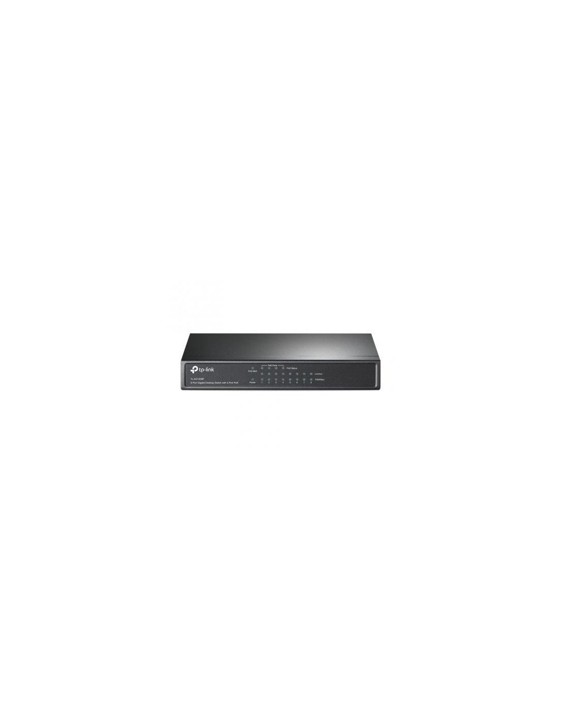 Switch TP-Link TL-SG1008P 8 puertos, RJ-45 10/100/1000 PoE