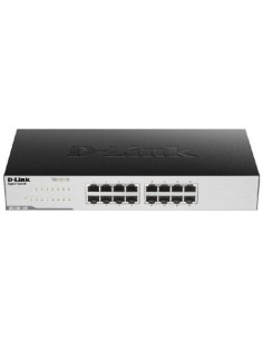 Switch D-Link GO-SW-16G 16 puertos, RJ-45 10/100/1000