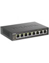 Switch D-Link DGS-1008P 8 puertos, RJ-45 Gigabit 10/100/1000, PoE