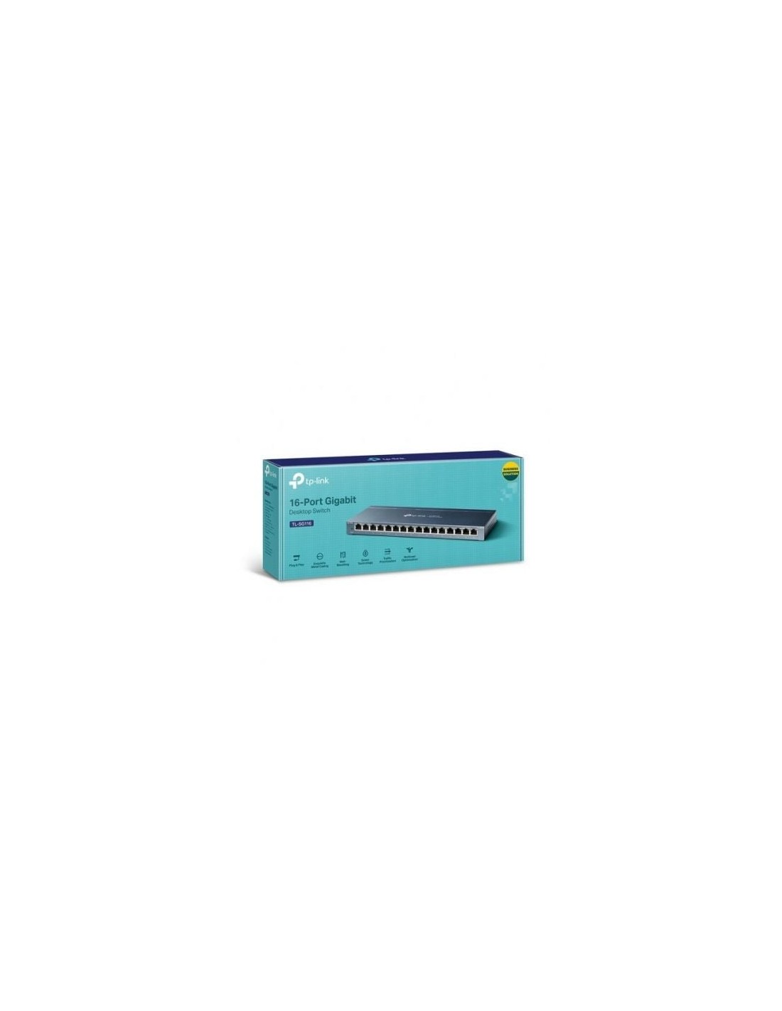 Switch TP-Link TL-SG116 16 puertos, RJ-45 10/100/1000