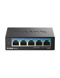 Switch D-Link DMS-105 5 puertos, RJ-45 10/100/1000 | El Ocio Virtual