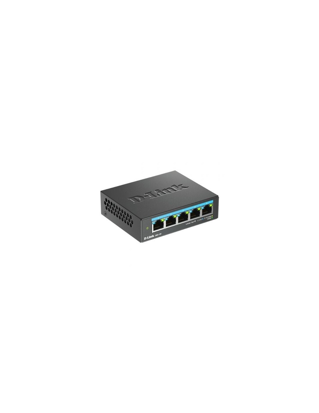 Switch D-Link DMS-105 5 puertos, RJ-45 10/100/1000 | El Ocio Virtual