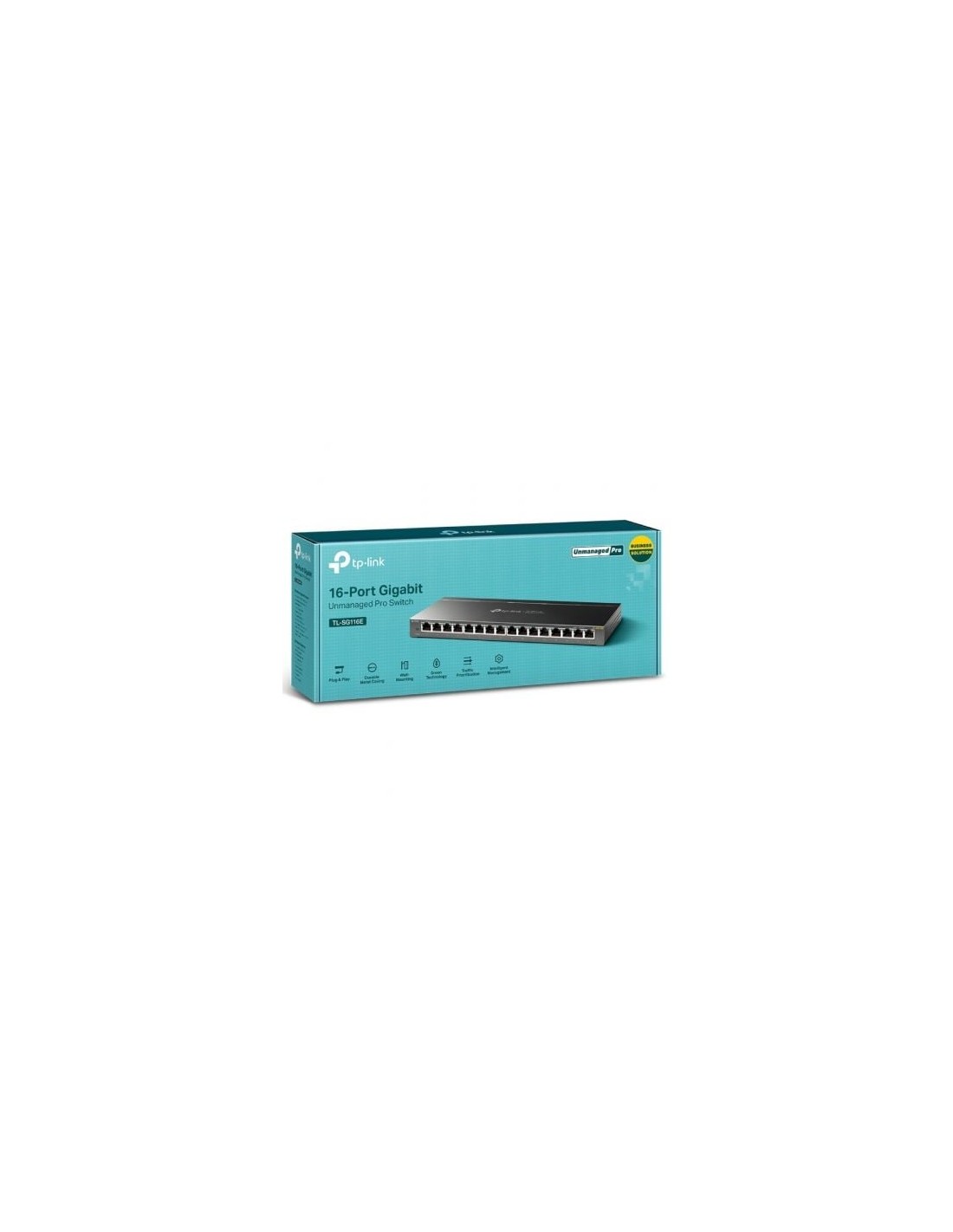Switch TP-Link TL-SG116E 16 puertos, RJ-45 10/100/1000