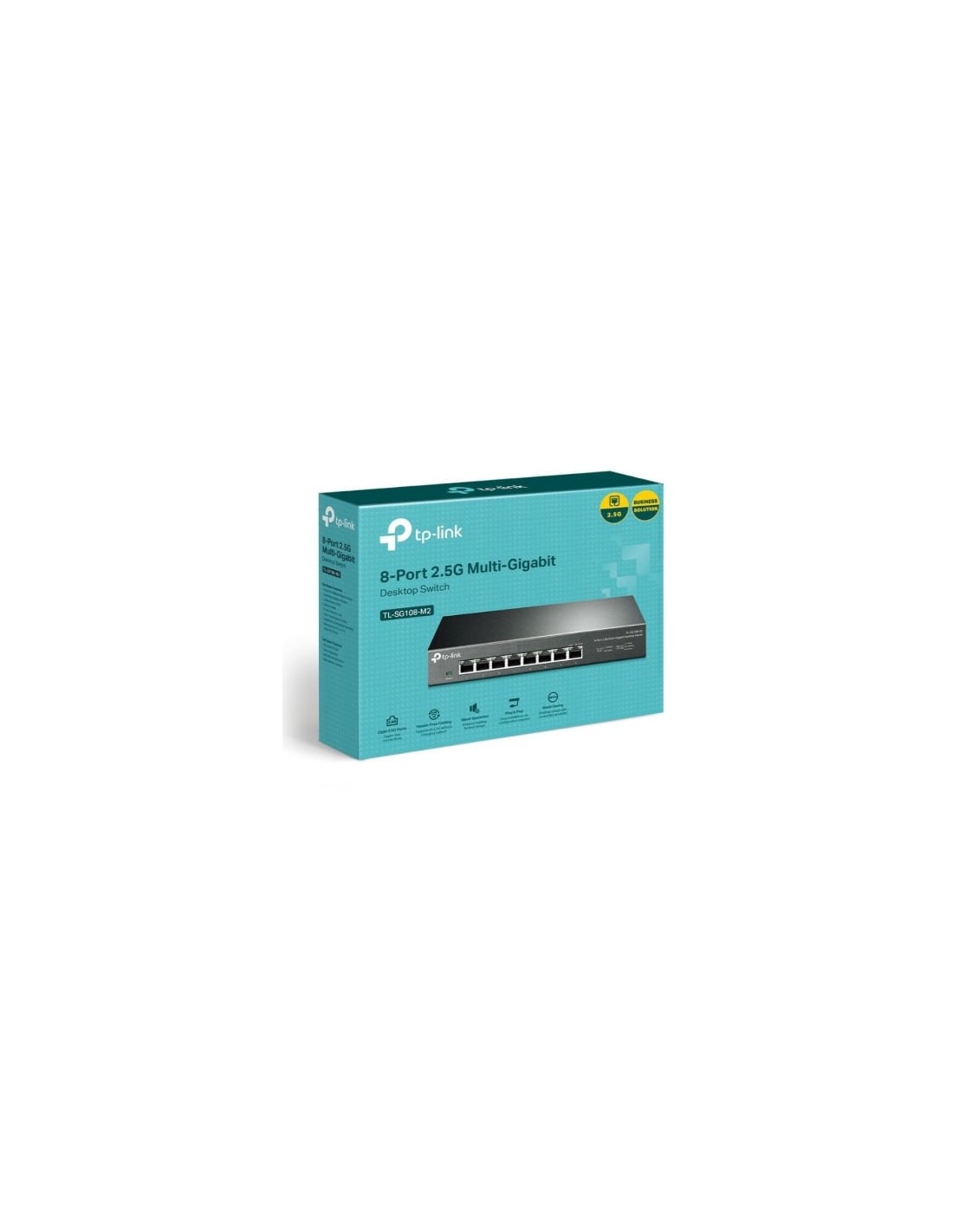 Switch TP-Link TL-SG108-M2 8 puertos, RJ-45, 2.5Gbps | El Ocio Virtual