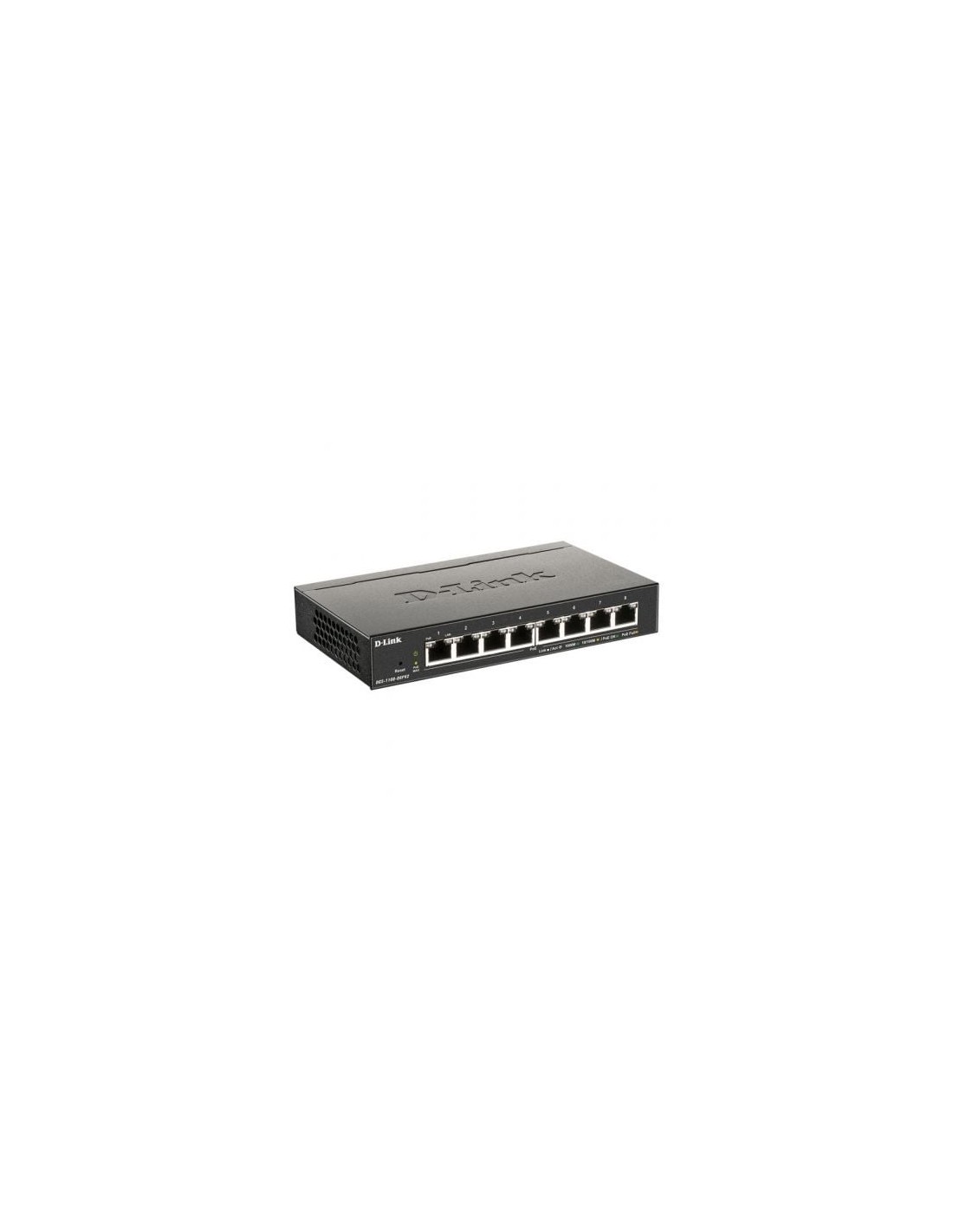 Switch D-Link DGS-1100-08PV2 8 puertos, RJ-45 10/100/1000 PoE