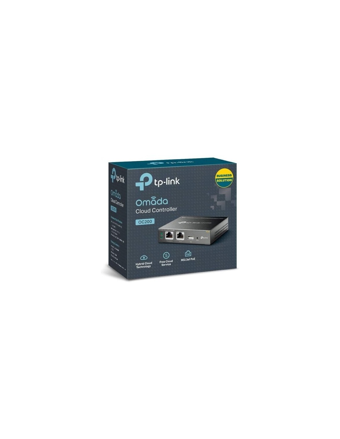 Controlador TP-Link Omada OC200 2 puertos, RJ-45 10/100 PoE