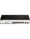 Switch D-Link DGS-1210-10P 10 puertos, RJ-45 Gigabit 10/100/1000 PoE, 