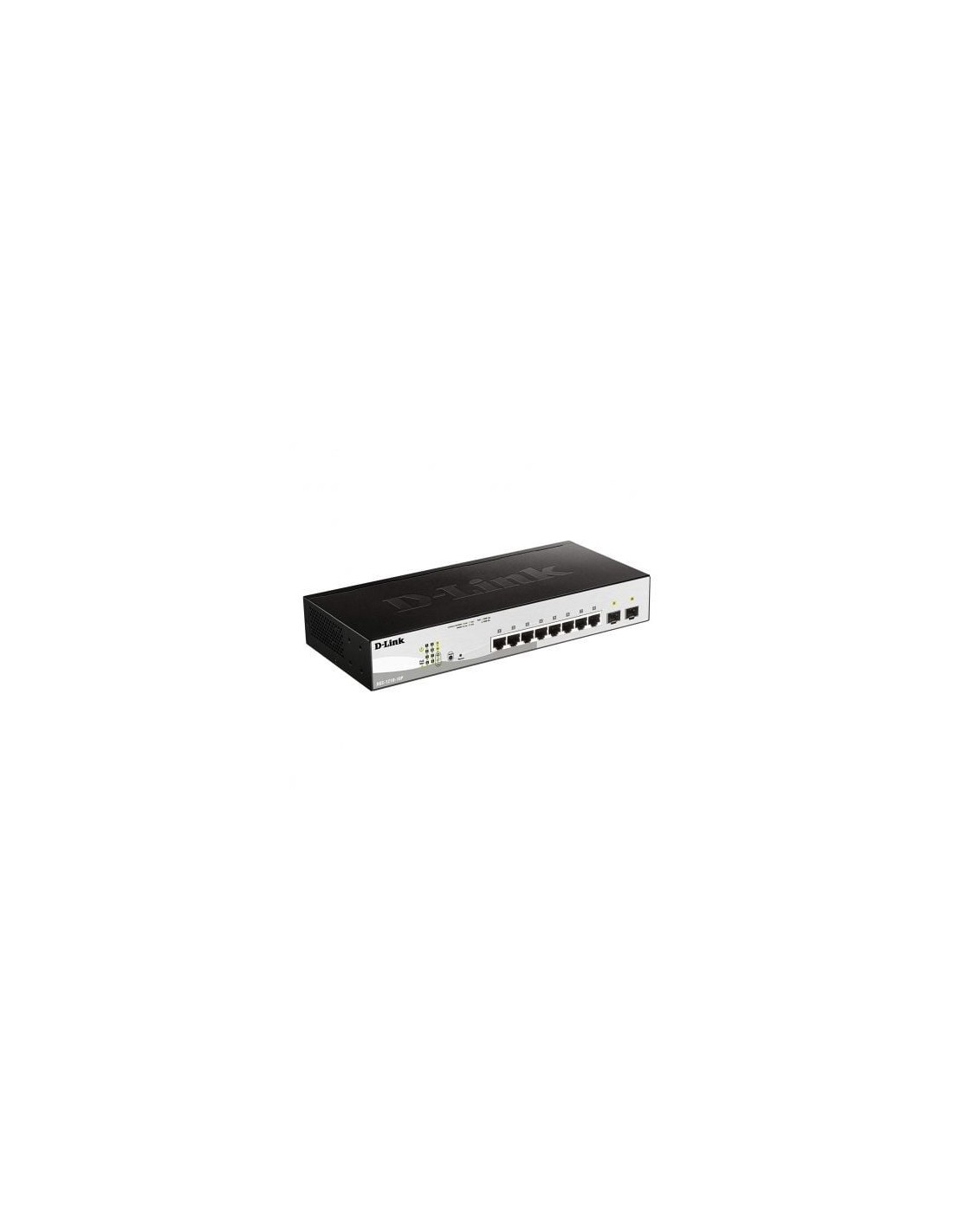 Switch D-Link DGS-1210-10P 10 puertos, RJ-45 Gigabit 10/100/1000 PoE, 
