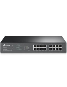 Switch TP-Link TL-SG1016PE, 16 puertos, RJ-45 10/100/1000, PoE+