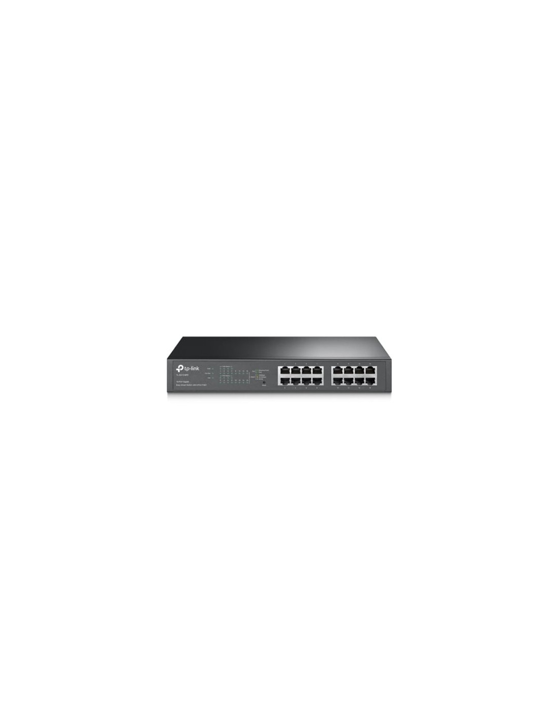 Switch TP-Link TL-SG1016PE, 16 puertos, RJ-45 10/100/1000, PoE+