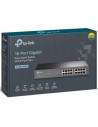 Switch TP-Link TL-SG1016PE, 16 puertos, RJ-45 10/100/1000, PoE+