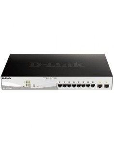 Switch Gestionable D-Link DGS-1210-10MP 10 puertos, RJ-45 10/100/1000,