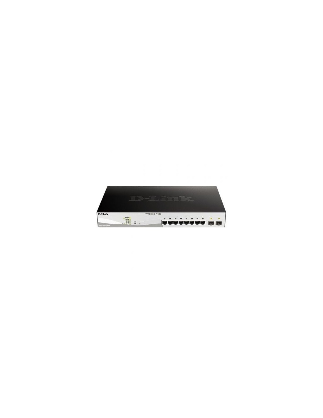 Switch Gestionable D-Link DGS-1210-10MP 10 puertos, RJ-45 10/100/1000,