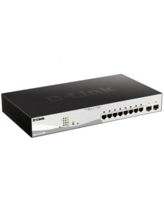 Switch Gestionable D-Link DGS-1210-10MP 10 puertos, RJ-45 10/100/1000, 2