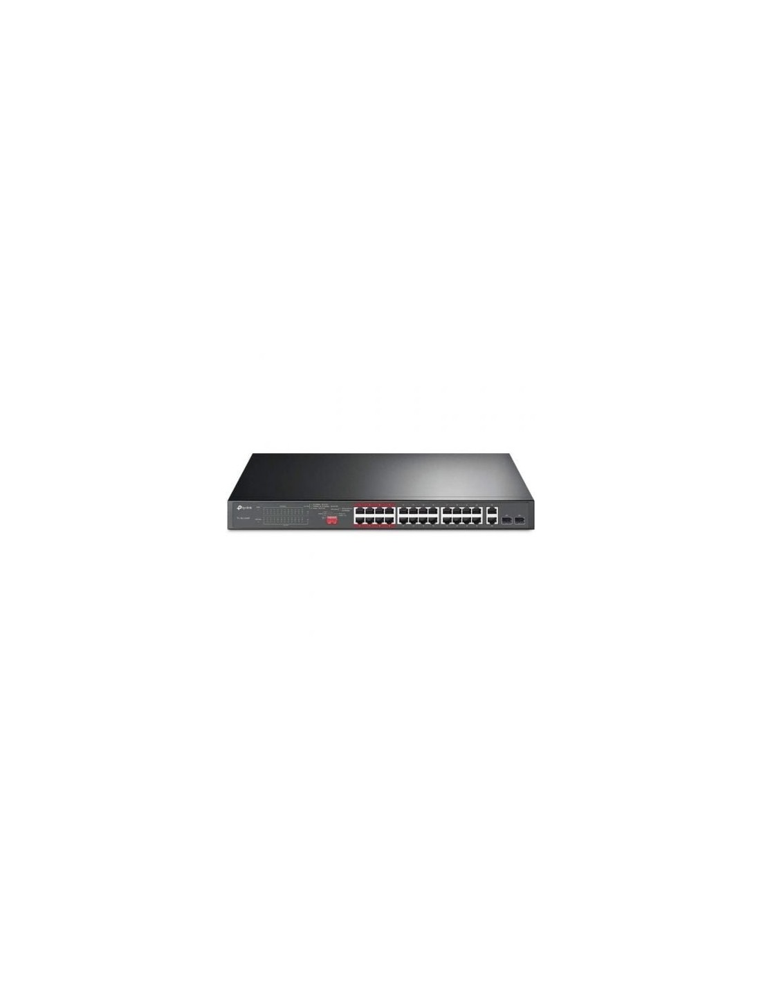 Switch TP-Link TL-SL1226P 26 puertos, RJ-45 10/100/1000 PoE, SFP