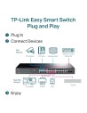Switch Gestionable TP-Link Gigabit TL-SG1428PE 28 puertos, RJ-45 10/10