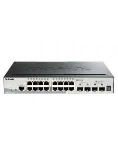 Switch D-Link DGS-1510-20 20 puertos, Gigabit 10/100/1000, SFP