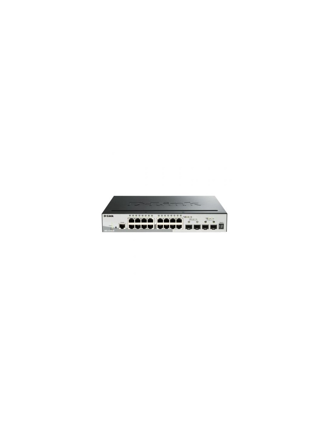 Switch D-Link DGS-1510-20 20 puertos, Gigabit 10/100/1000, SFP