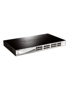 Switch D-Link DGS-1210-28P 28 puertos RJ-45, 10/100/1000, SFP, PoE