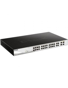 Switch Gestionable D-Link DGS-1210-24P 24 puertos, RJ-45 10/100/1000,  2