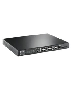 Switch TP-Link Omada Gigabit L2 JetStream TL-SG3428MP 28 puertos, RJ-4 2