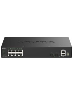 Switch Gestionable D-Link DGS-1530-10/E 8 puertos, RJ-45 Gigabit 10/10