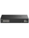 Switch Gestionable D-Link DGS-1530-10/E 8 puertos, RJ-45 Gigabit 10/10