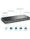 Switch Gestionable TP-Link Omada JetStream TL-SG3452X 52 puertos, RJ-4