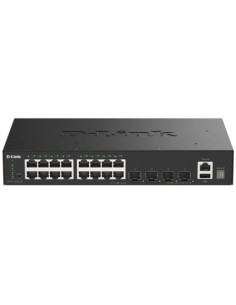Switch Gestionable D-Link DGS-1530-20/E, 16 puertos, RJ-45 10/100/1000