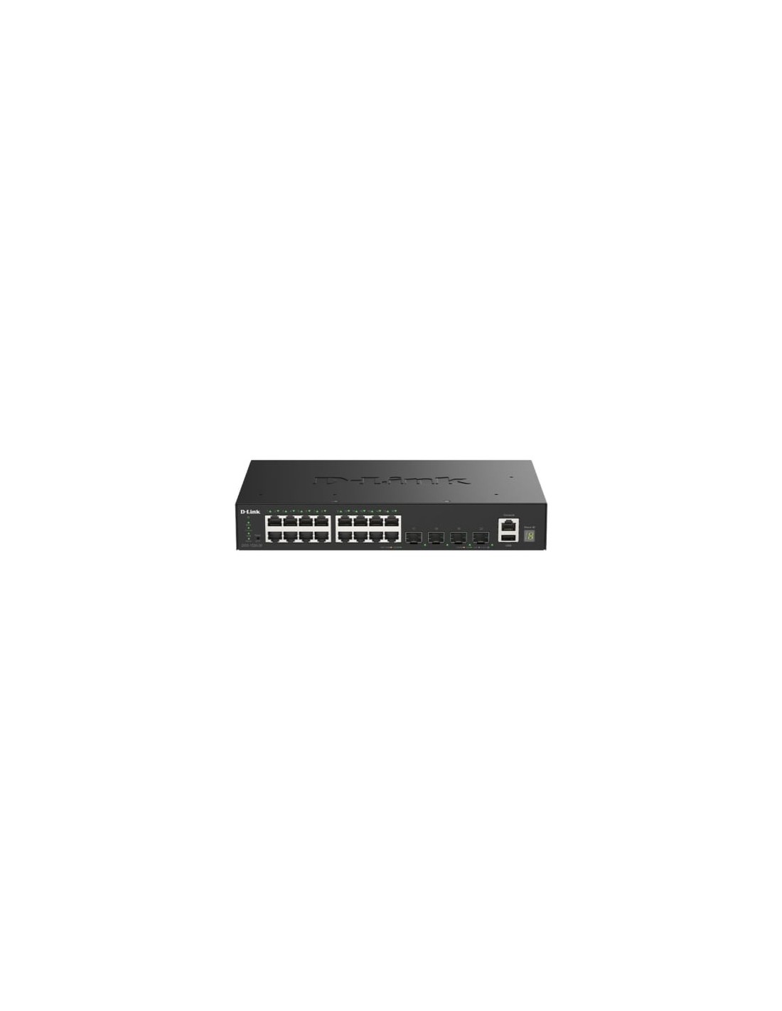Switch Gestionable D-Link DGS-1530-20/E, 16 puertos, RJ-45 10/100/1000