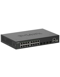 Switch Gestionable D-Link DGS-1530-20/E, 16 puertos, RJ-45 10/100/1000 2