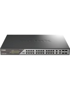 Switch Gestionable D-Link DSS-200G-28MPP 24 puertos, RJ-45 10/100/1000