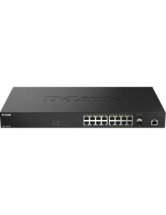 Switch D-Link DMS-1250-18P/E, 18 puertos, RJ-45 Gigabit 10/100/1000 Po