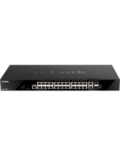 Switch Gestionable D-Link DGS-1520-28/E 24 puertos, RJ-45 10/100/1000,