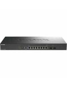 Switch Gestionable D-Link DXS-1210-10MP/E 8 puertos, RJ-45 100/1000/2.