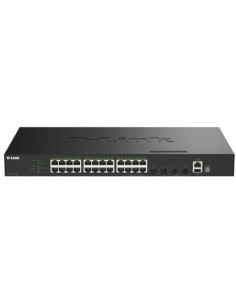 Switch Gestionable D-Link DGS-1530-28P/E 24 puertos, RJ-45 10/100/1000