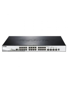 Switch D-Link DGS-1510-28XMP 28 puertos, Gigabit 10/100/1000 PoE, SFP