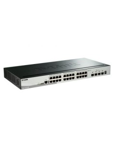 Switch D-Link DGS-1510-28XMP 28 puertos, Gigabit 10/100/1000 PoE, SFP 2