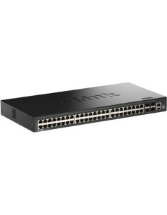 Switch Gestionable D-Link DGS-1530-52/E 48 puertos, RJ-45 10Gbps, SFP, 2